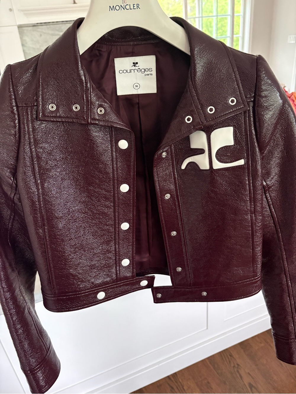 Courreges Leather Jacket